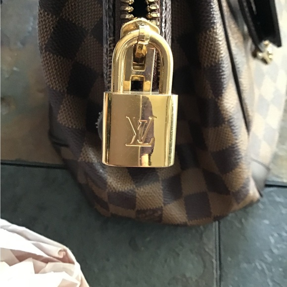 Louis Vuitton Verona Damier Ebene Satchel - Picture 3 of 9